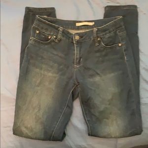 Pair of tractor jeans